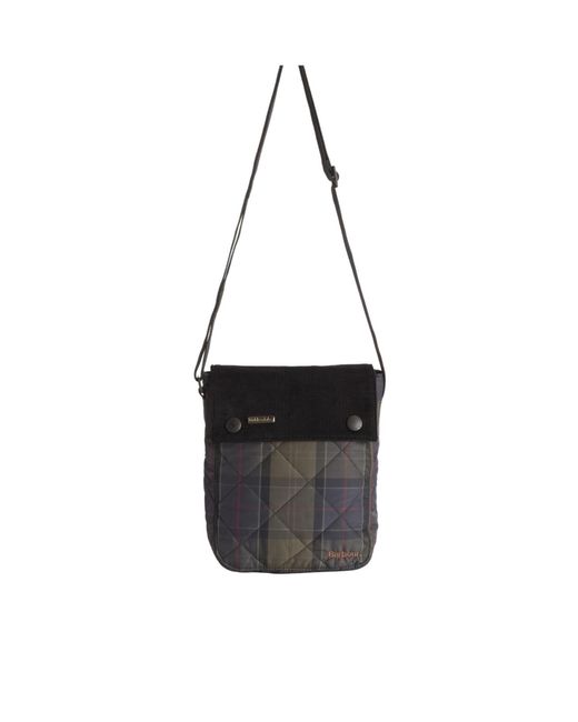 Barbour Black Color Block Shoulder Bag