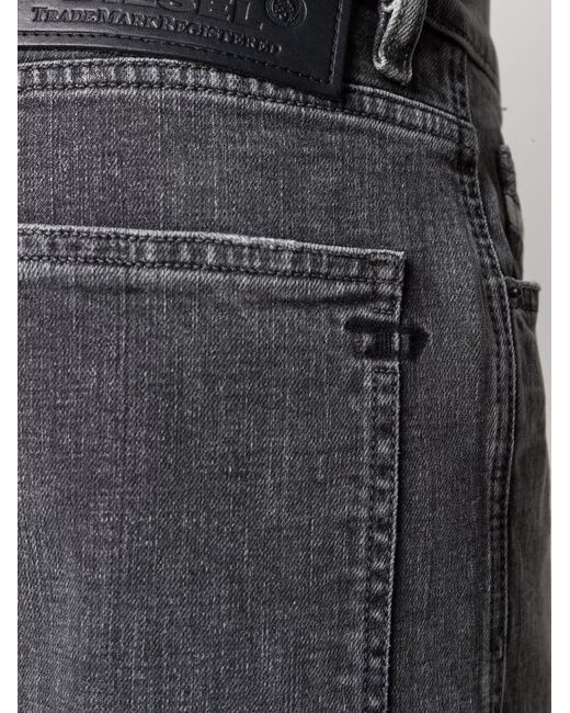 DIESEL Gray D-Macs Straight Leg Jeans for men