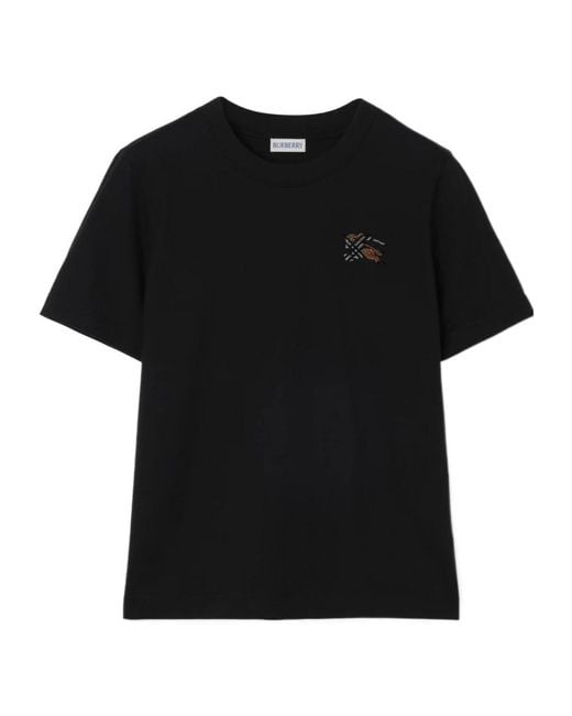 Burberry Black Frankie Logo T-Shirt