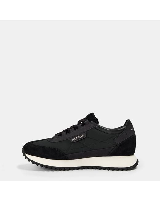 Moncler Black Low-Top Sneakers for men