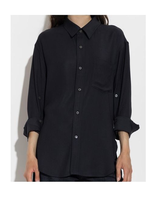 Citizens of Humanity Blue Kayla Oversized Shirt