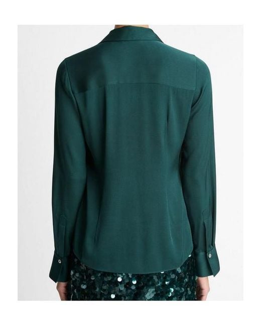 Vince Green Button Shirt