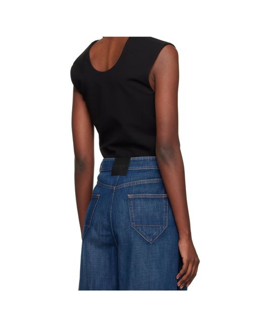 Lanvin Blue Sleeveless Vest