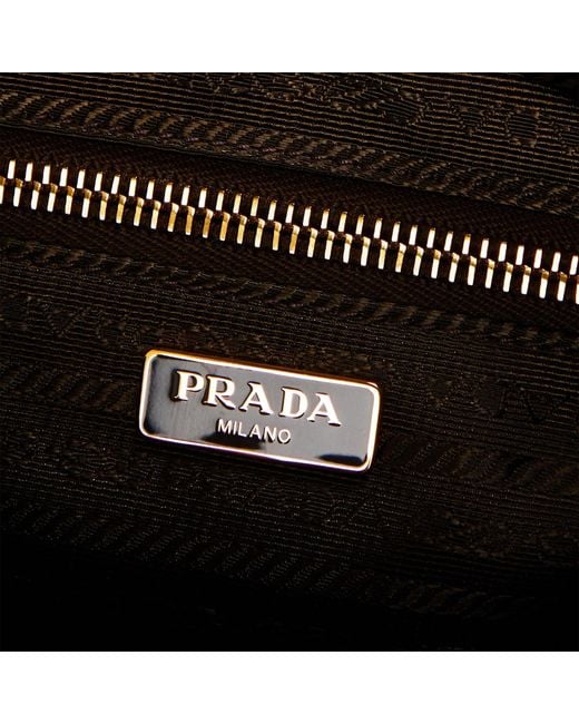Prada Brown Dark Nylon Bag