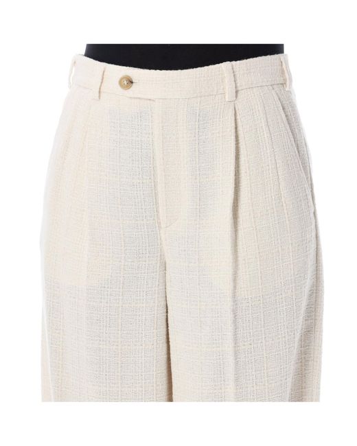 A.P.C. White Melissa Trousers