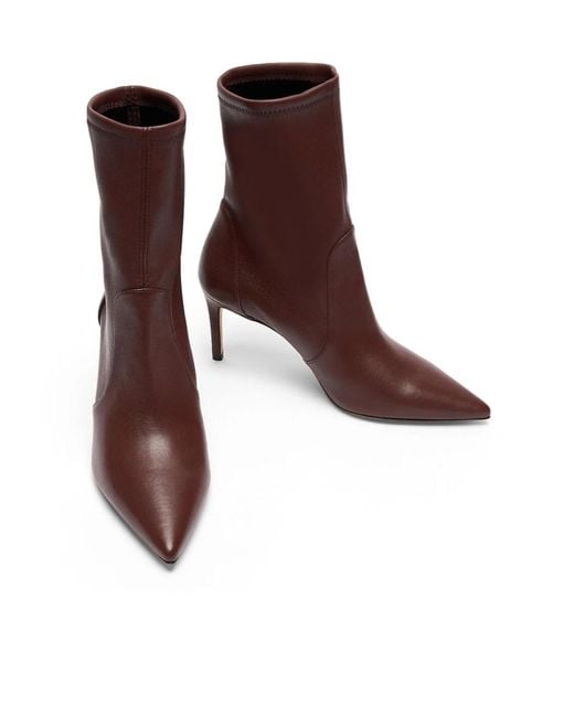 Stuart Weitzman Brown Stuart Power Bootie 75