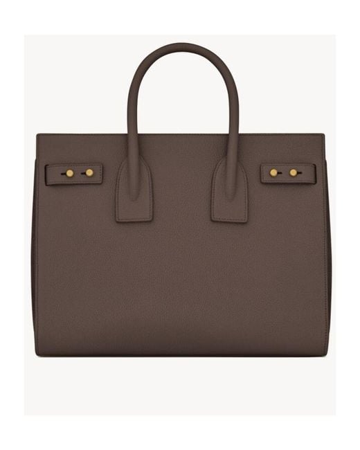 Saint Laurent Brown Bag Sac De Jour Small