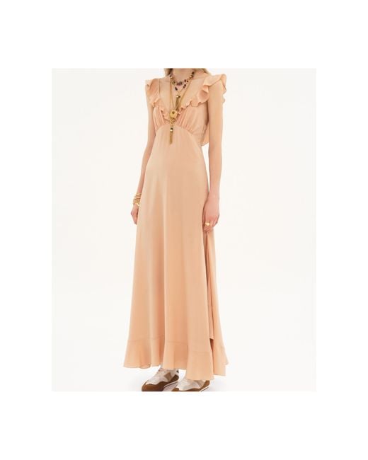 Chloé White Chloé Long Sun Dress
