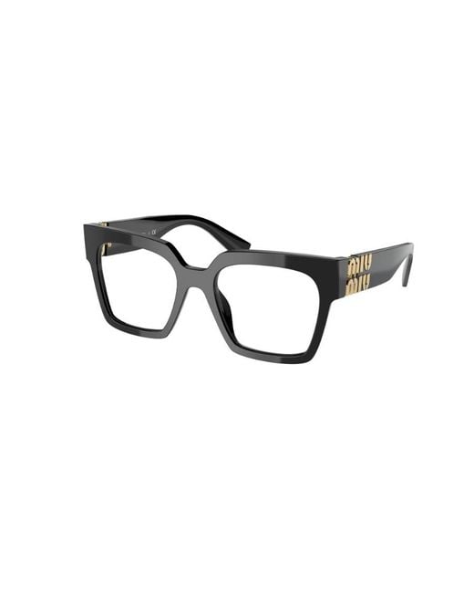 Miu Miu White Logo Flat Mirror