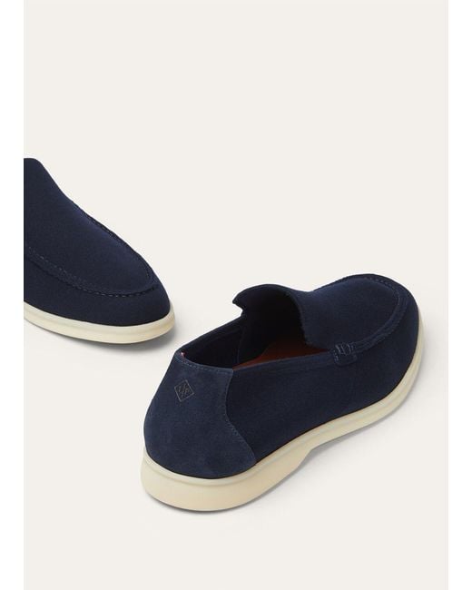 Loro Piana Blue Summer Walk The Gift Of Kings Loafer for men