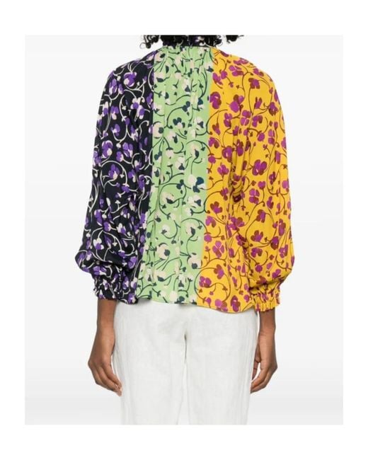 LaDoubleJ Green La Doublej Cerere Printed Blouse