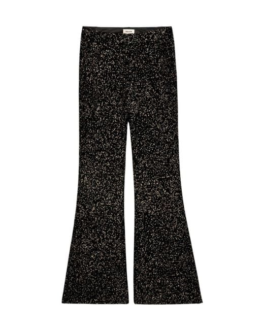 Zadig & Voltaire Black Prevy Trousers