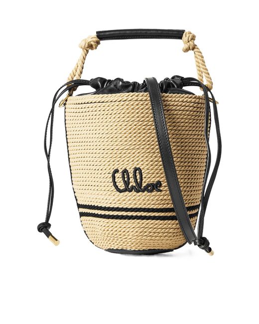 Chloé Multicolor Simple Sun Bucket Bag