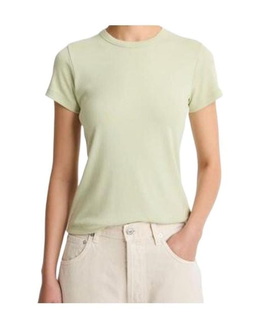 Vince Green Crew Neck Short-Sleeved T-Shirt