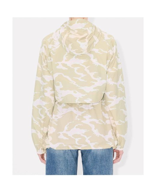 KENZO White Ocean Camo Windbreaker