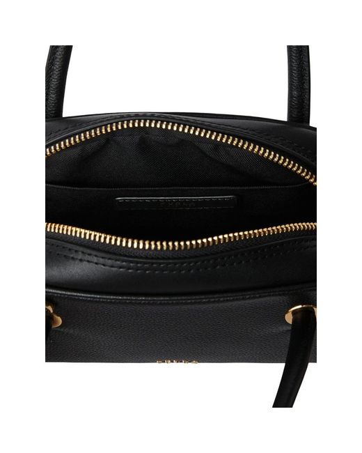 Furla Black Zippered Shoulder Bag