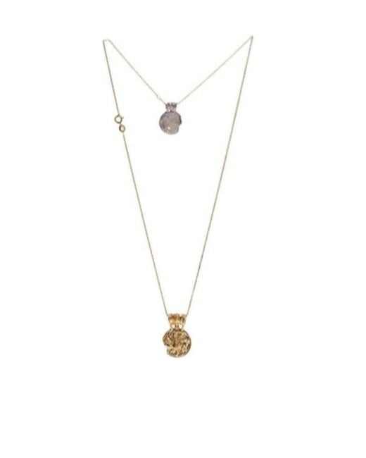 Alighieri White Logo Necklace