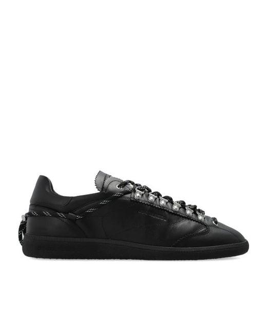 DSquared² Black Lace-Up Sneakers