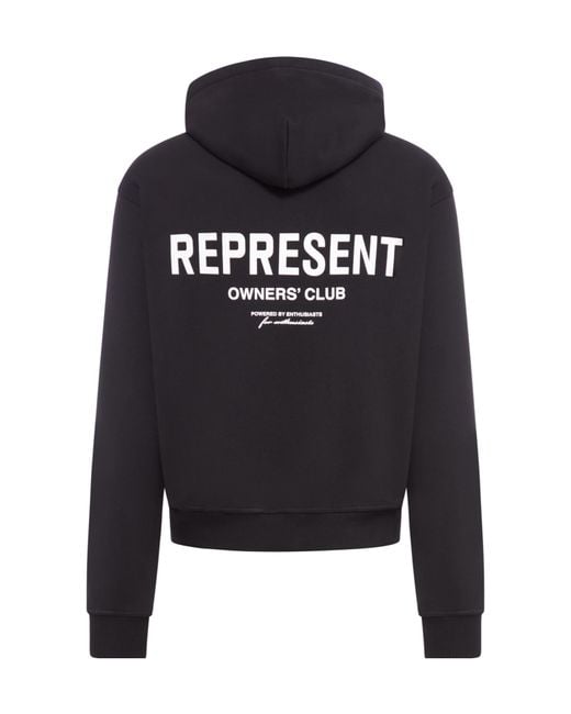 Represent Blue Full Zip Hoodie Jacket for men