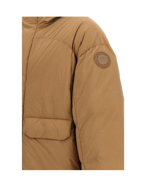 Canada Goose Brown Wilu Down Jacket for men