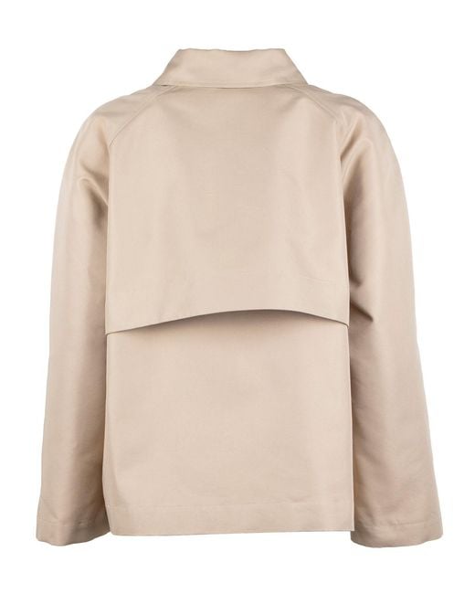 Seventy Natural Short Trench Coat