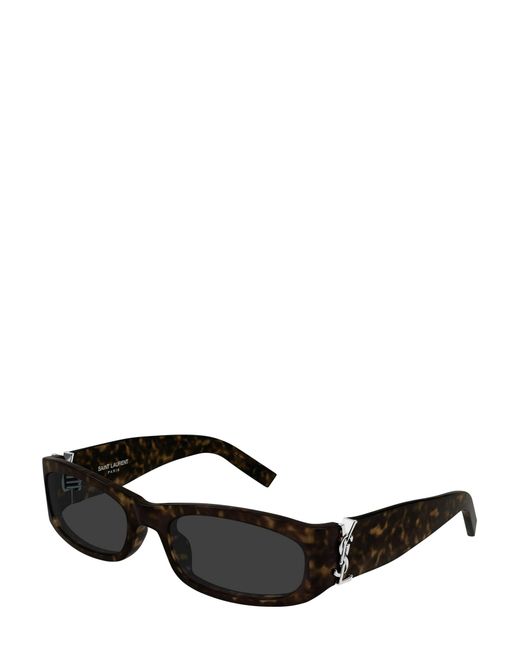 Saint Laurent Black Eyewear Rectangular Frame Sunglasses for men