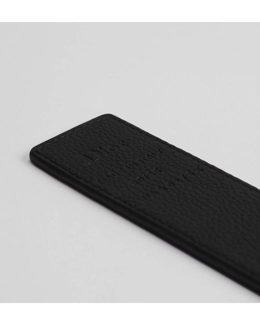 Dior Blue Reversible Belt Strap for men