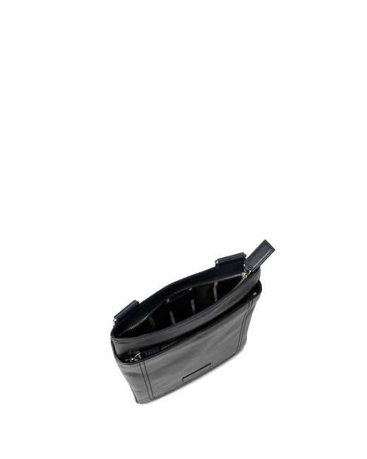 Bally Black Logo Shoulder Bag for men