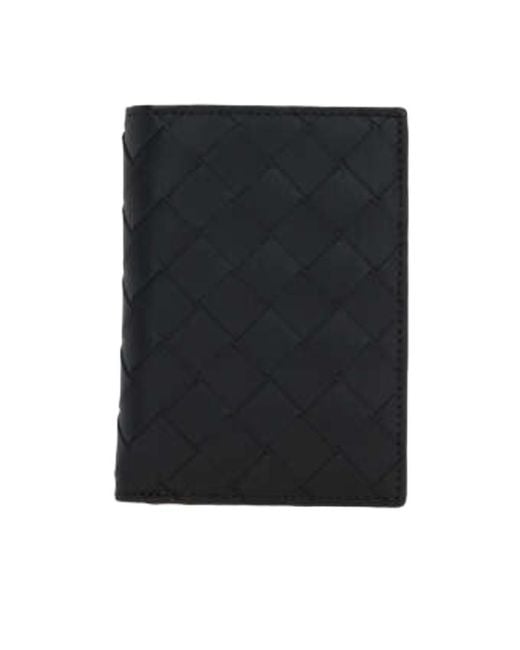 Bottega Veneta Black Logo Wallet for men