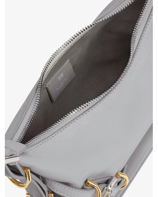 Givenchy White Voyou Zipped Mini Crossbody Bag