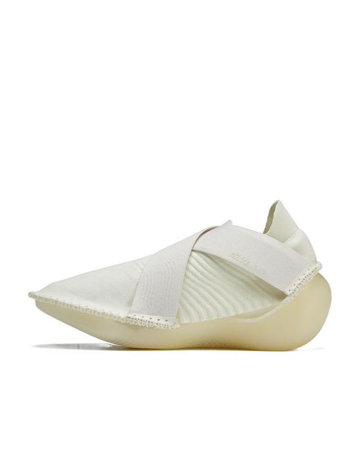 Y-3 White 'Itogo' Knitted Sneakers for men