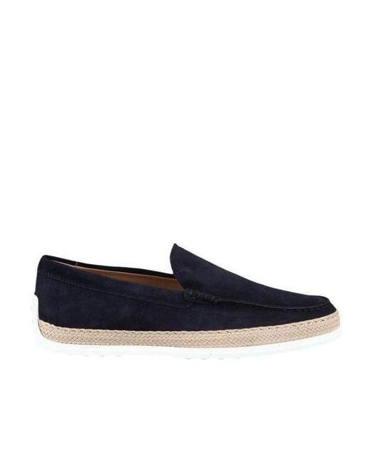 Tod's Blue Slip-On Loafers for men