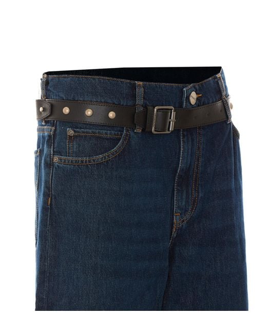 Pinko Blue Belt-Loop Jeans