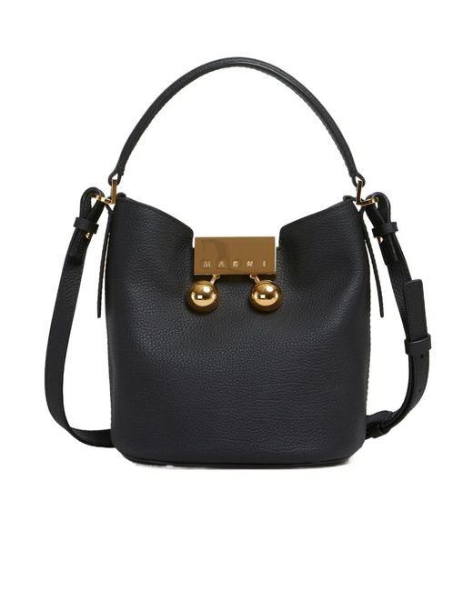 Marni Black Trunkaroo Bucket Bag