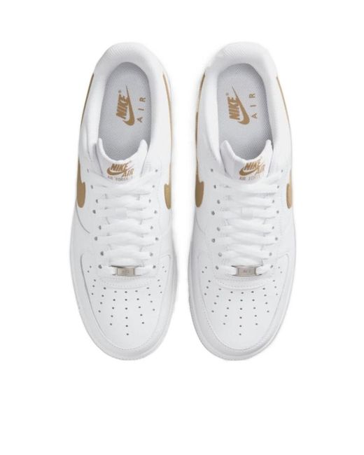 Nike White Air Force 1 '07 Lace-Up Sneakers for men