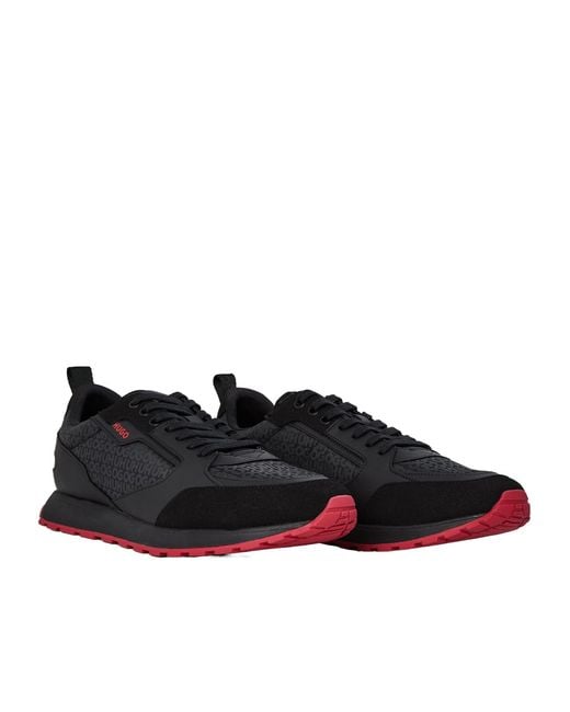 Boss Black Solid Color Trainers for men