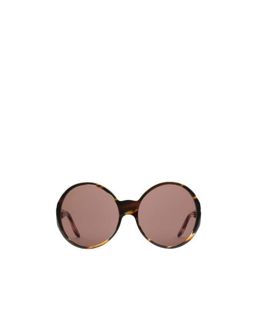 Gucci Pink Eyewear Round Frame Sunglasses