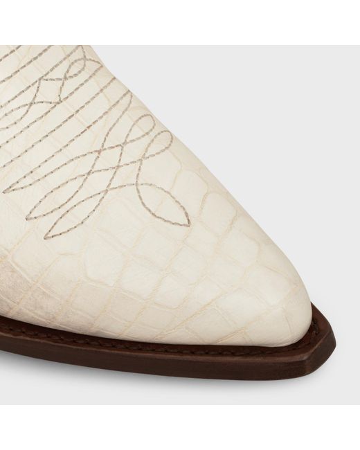 Céline Natural Leon Chelsea Boot for men