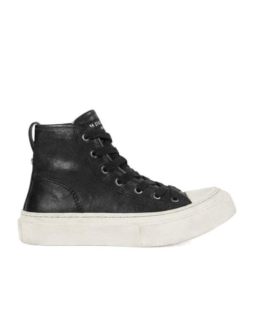 Ann Demeulemeester Black Ycke Vulcanised Sneakers for men