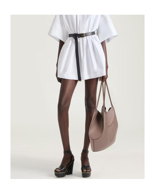 Givenchy Brown Medium Facet Tote Bag