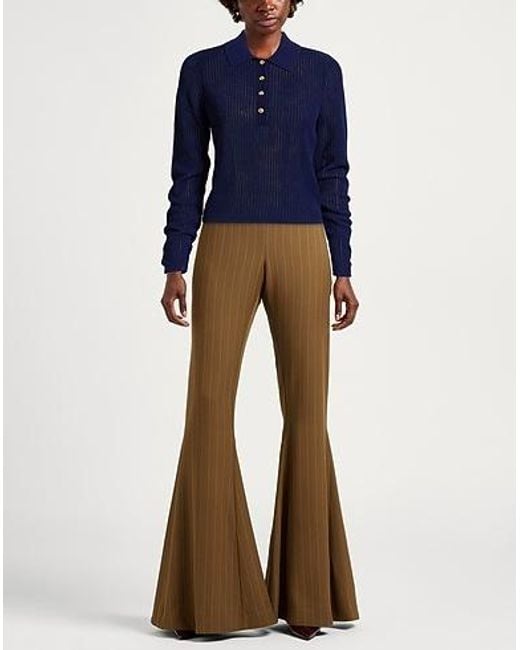 Rag & Bone Blue Solid-Color Lightweight Knitted Sweater