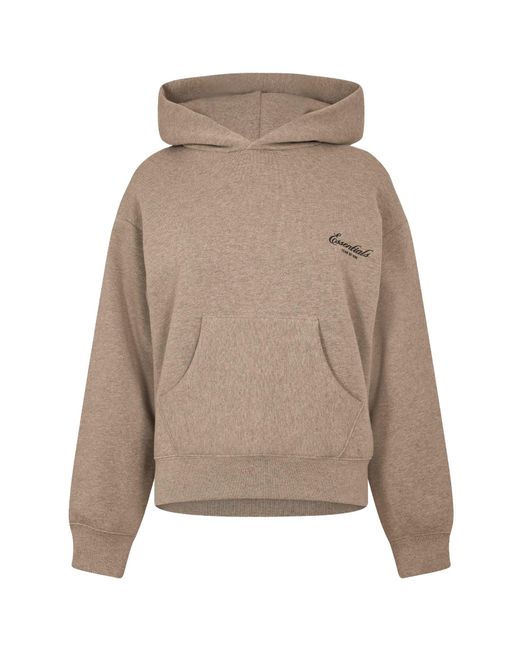 Fear Of God Natural Logo Hoodie
