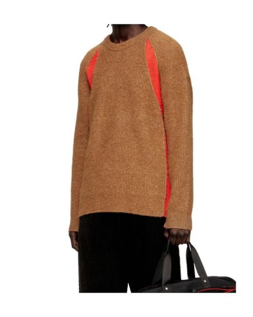 DIESEL Orange K-Lollo Jumper for men