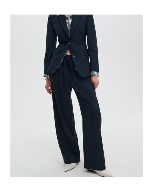 Rag & Bone Blue Elastic Waist Casual Pants