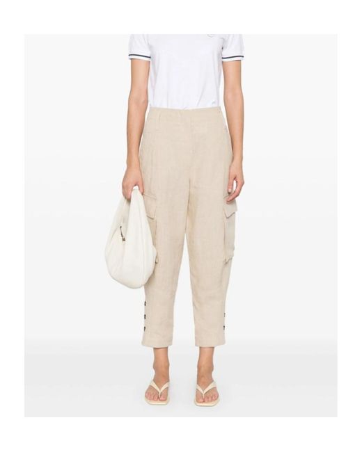 Brunello Cucinelli Natural Explorer Panama Pants