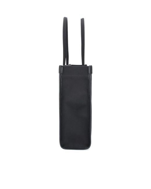 Vivienne Westwood Black Orb Logo Tote Bag