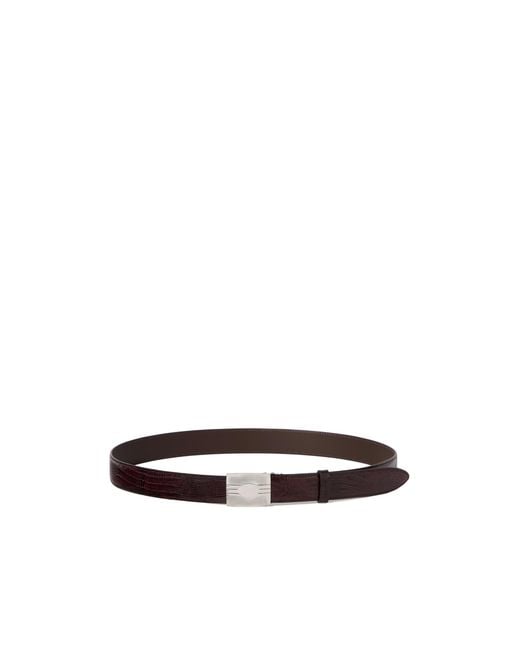 Brunello Cucinelli White Adjustable Waist Belt for men
