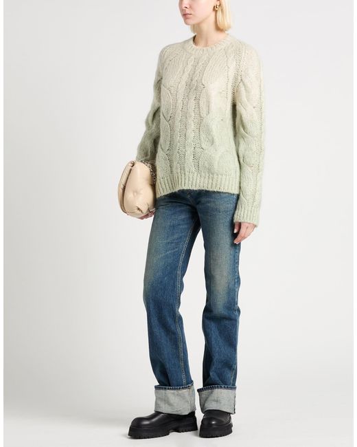 Maison Margiela Green Long Sleeves Jumper