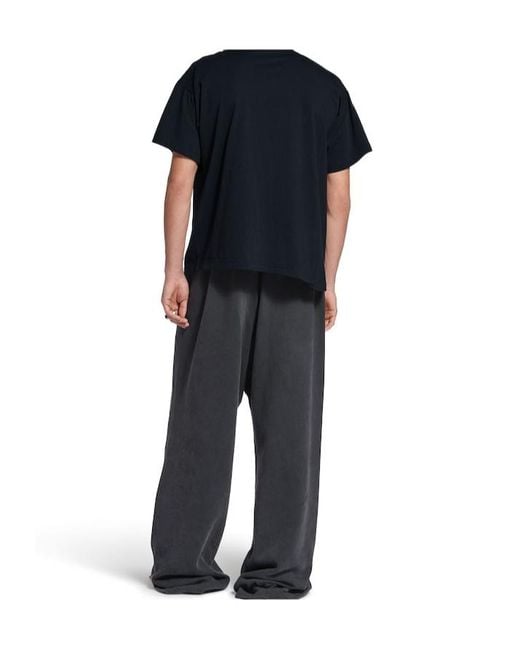 Balenciaga Gray X Automobili Lamborghini Oversized Sweatpants for men