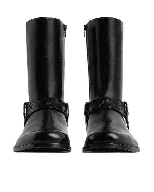 Bottega Veneta Black Achille Boot for men